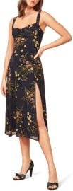 Reformation Peridot Side Slit Dress   Nordstrom at Nordstrom